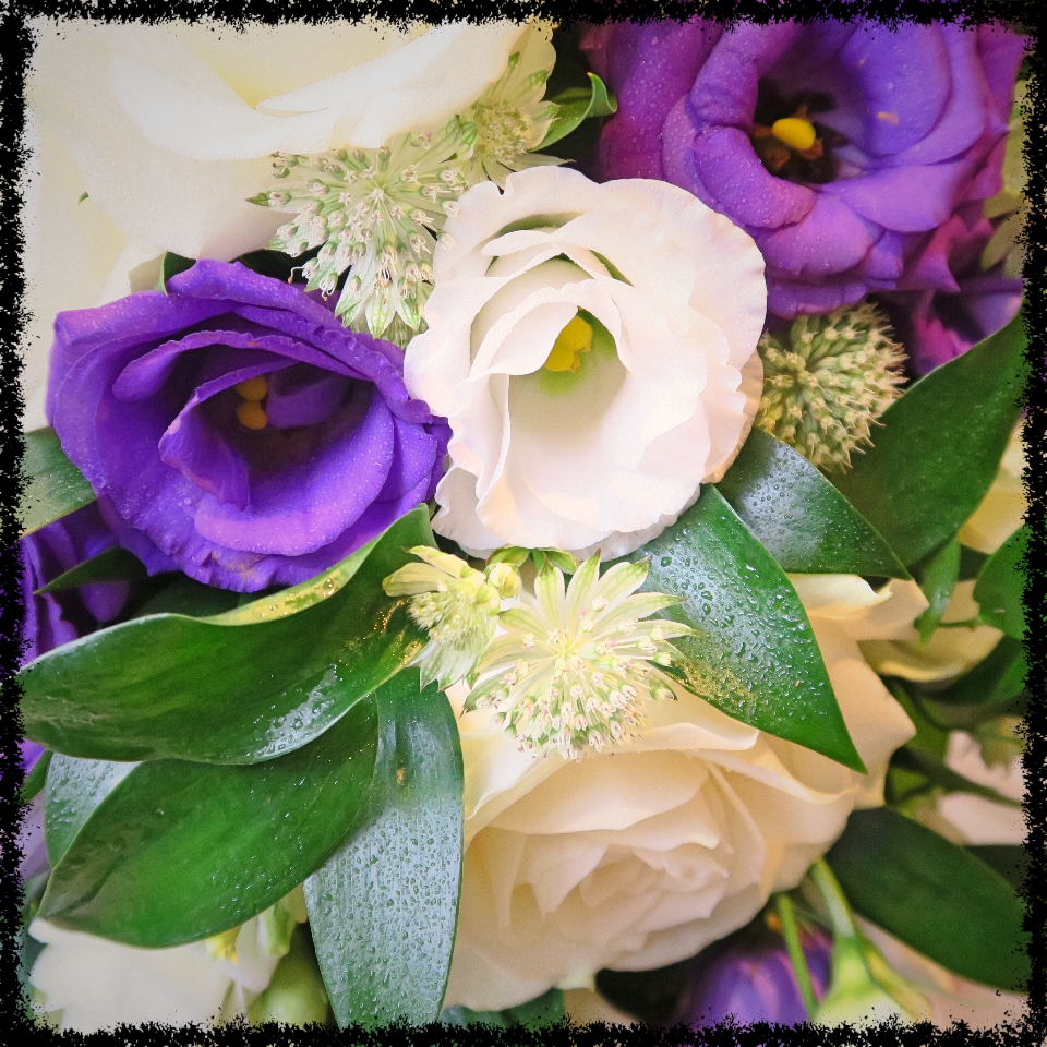 wedding bouquet hydrangea